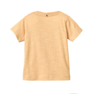 People Wear Organic Baby Langarmshirt GOTS-zertifiziert aus Bio-Baumwolle in Farbe honiggelb rückseite