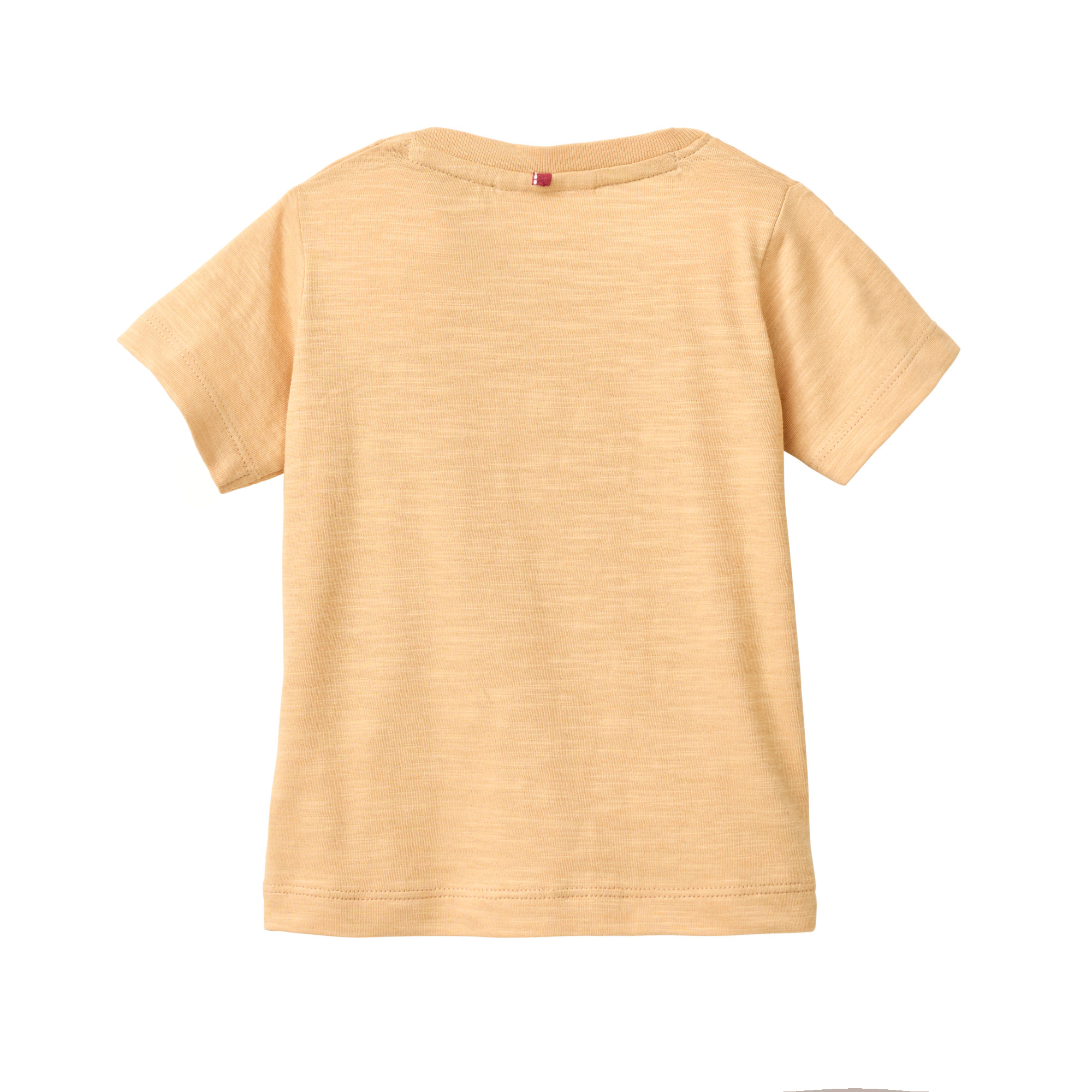 People Wear Organic Baby Langarmshirt GOTS-zertifiziert aus Bio-Baumwolle in Farbe honiggelb rückseite