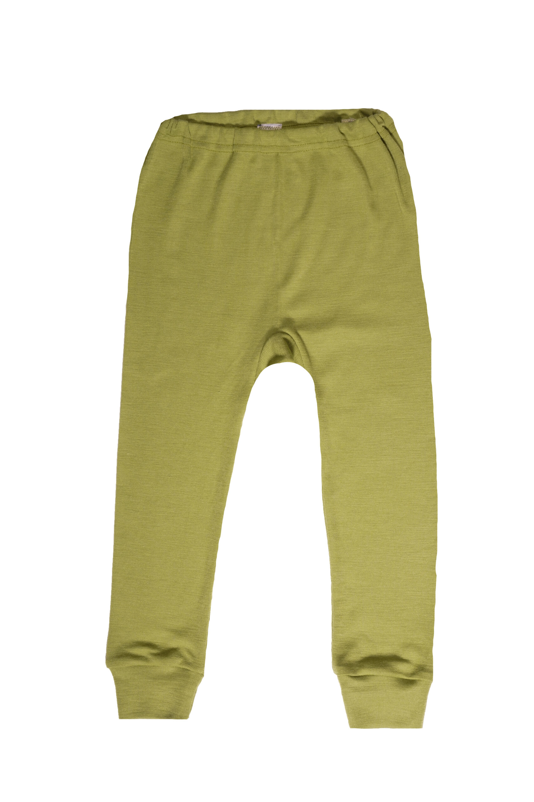 Cosilana Kinder unterhose lang Wolle Seide Olive