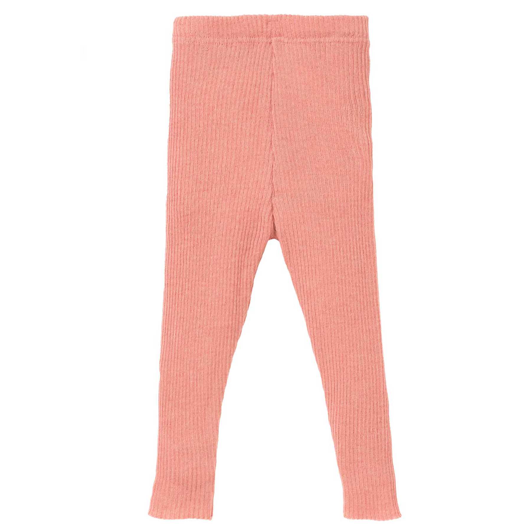 Eine Bio Leggings von Disana aus Merinowolle in der Farbe Softpink