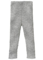 Eine Bio Leggings von Disana aus Merinowolle in der Farbe Grau