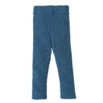 Eine Bio Leggings von Disana aus Merinowolle in der Farbe Taubenblau